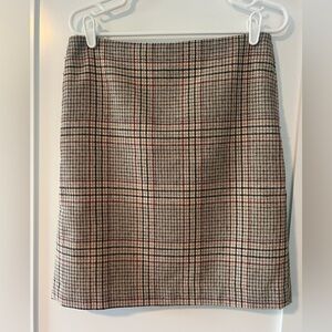 Talbots plaid skirt. Size 8p